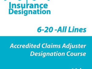 6-20 All-Lines Adjuster License info