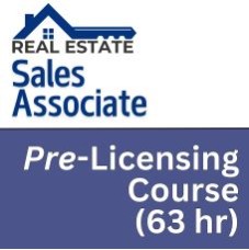 63 hr Sales Associate Prelicensing Course - 6 month access 63 hr Sales Associate Prelicensing Course - 6 month access